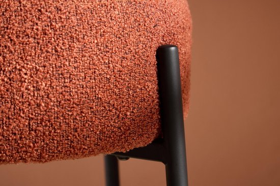 Tucson Barhocker Bouclé rot