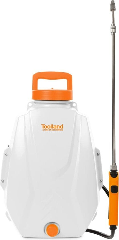 Toolland Rückensprenger mit wiederaufladbarer Batterie - 12 L