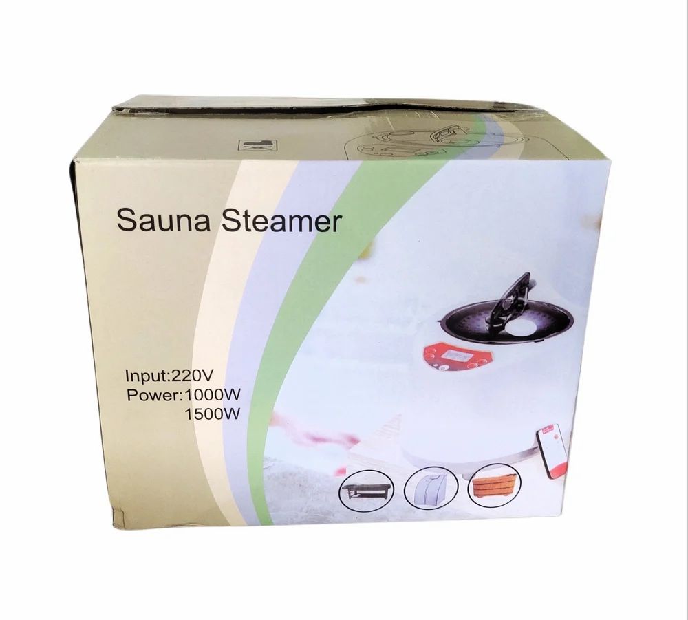Sauna Kunststoff Rot Tragbares Dampfbad