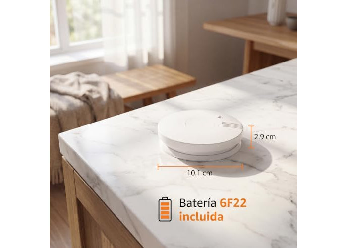 Smartwares FSM-11710 Rauchmelder mit optischem Sensor – austauschbare Batterie – 10 Jahre Sensorlebensdauer