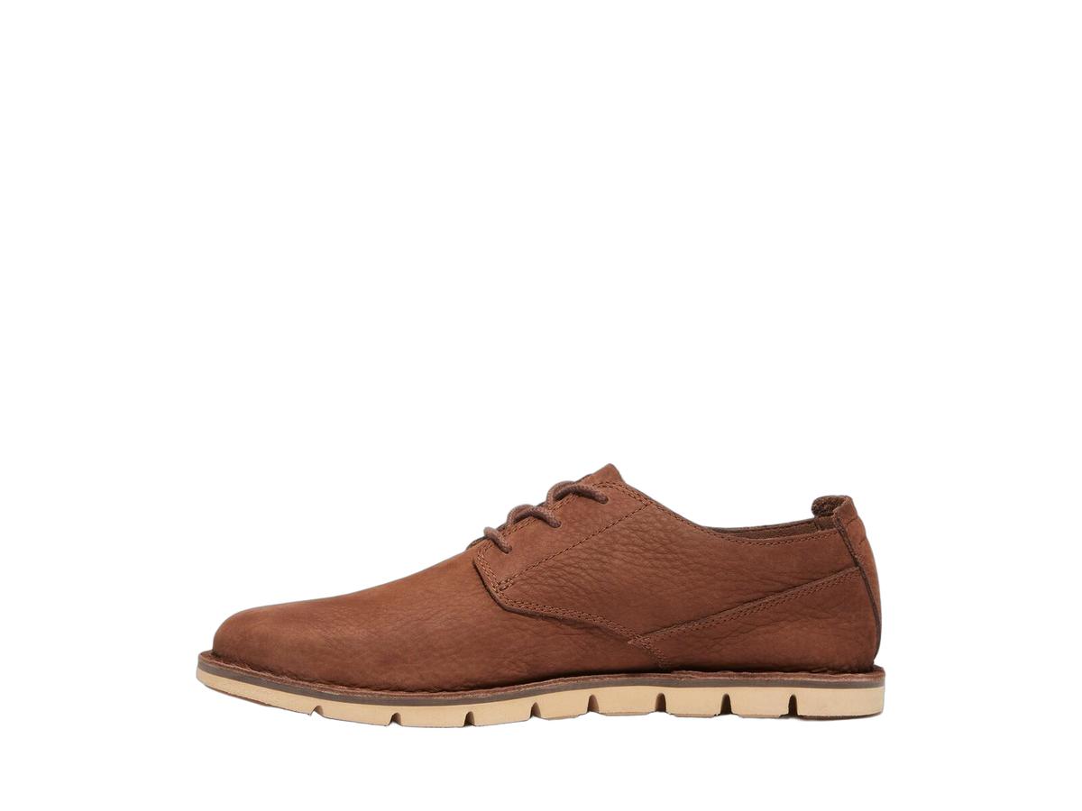 Timberland Tidelands Schnürschuhe – Nubukleder – Größe 43 – Dunkelbraun