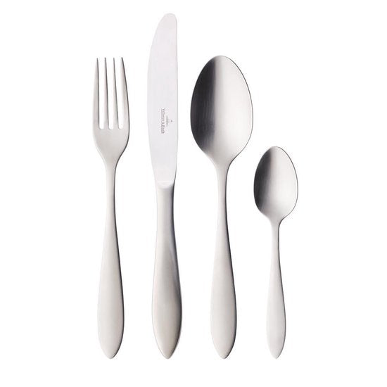 Villeroy & Boch Arthur Besteckkassette – 30-teilig – 44 x 28 x 5 cm – gebürsteter Edelstahl