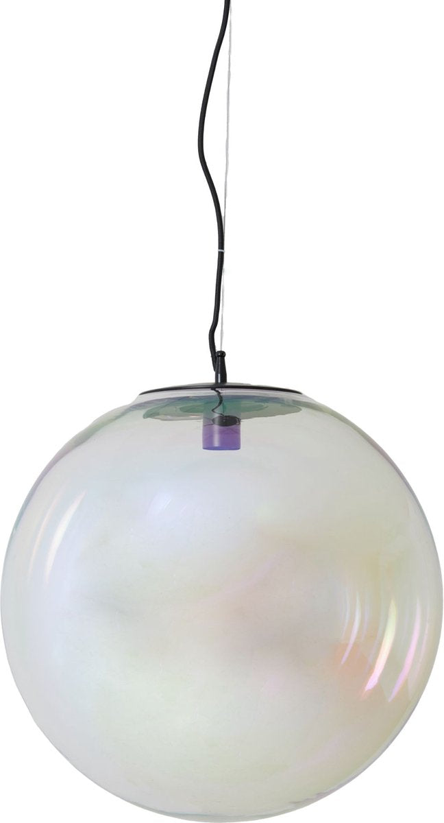 Light & Living Hängeleuchte Medina - Mehrfarbiges Glas - Ø48cm - Modern & Elegant für Wohnzimmer, Schlafzimmer oder Esszimmer