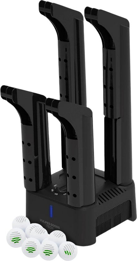 Vulpes Goods® Tech - Schuhtrockner & Schuherfrischer mit Timer - 4-in-1 - Handschuhtrockner - Trocknungsgerät - Trocknungsfunktion - Inkl. 10x Duftfresser - PRO MAX