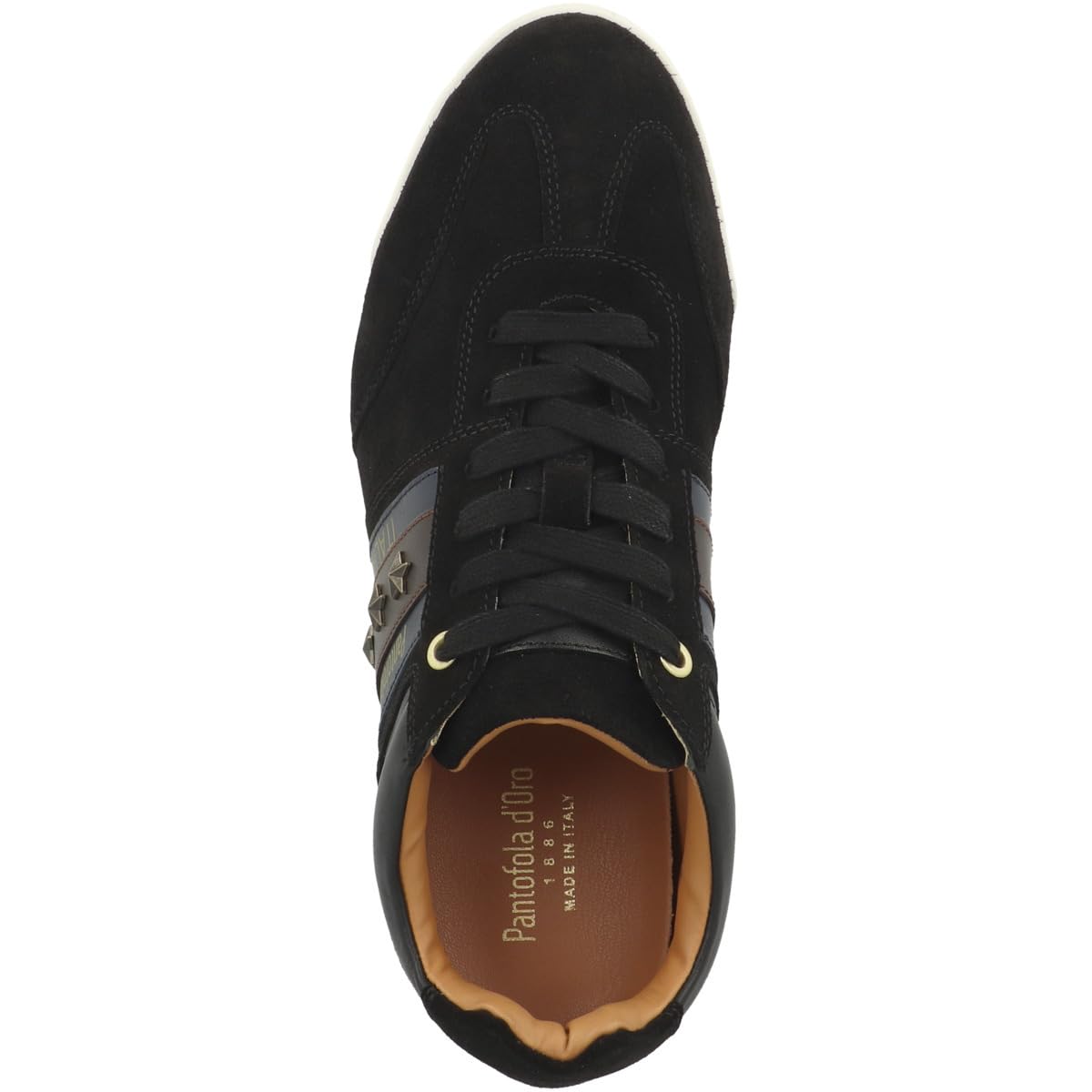 Pantofola d'Oro 1886 Imola Grip Sneaker – Wildleder – Größe 42 – Schwarz