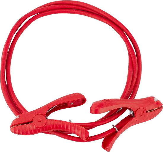Starthilfekabel-Set, 10 Stück / Satz, 20 cm lang, Farbe Rot