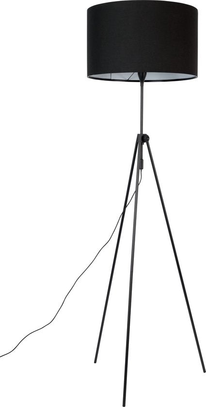 Zuiver Lesley Stehlampe / Dreibeinige Stehlampe, schwarz