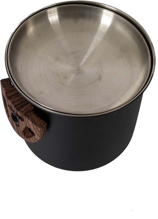 Bo-Camp – Industrial – Kochgeschirrset – Hading – Compact 3 – Edelstahl
