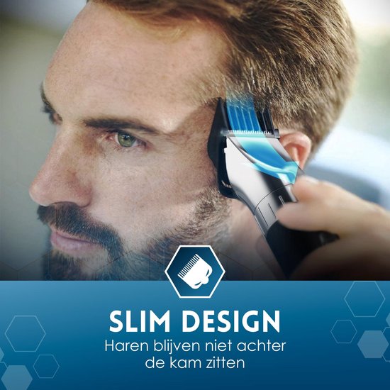 Beeperfect® Clippers Men - Haarschneider - Haarschneider Männer Kopfhaar - Trimmer für Kopf & Bart - Haarschneider - Trimmer