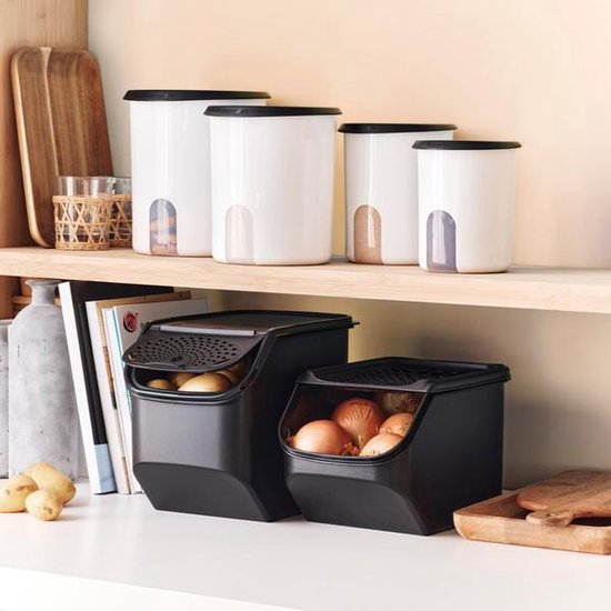 Mediashop 37195 Vorratsbehälter Sonstige Behälter 5,5 l Schwarz 1 Stück