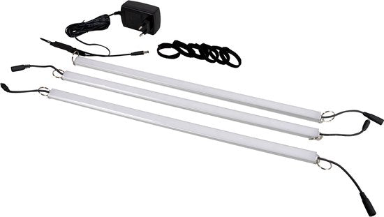 Bo-Camp - Zeltbeleuchtung - Slim Tube - 3 LED Streifen - Dimmbar - 22W