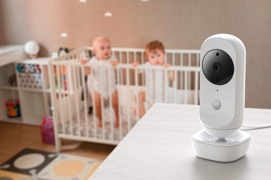 Motorola EASE44 Connect - Wi-Fi-Babyphone mit Kamera und App - HD-Video-Streaming - Viele Funktionen