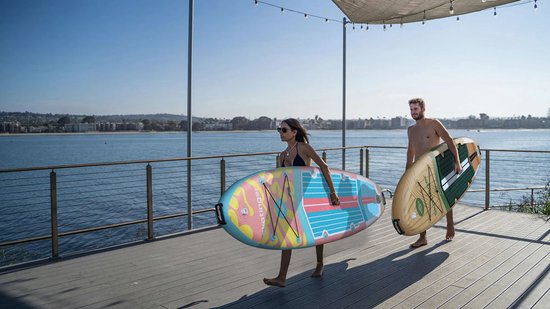 Skatinger Peninsula Trojan Horse aufblasbares Touring-SUP-Board – Komplettpaket