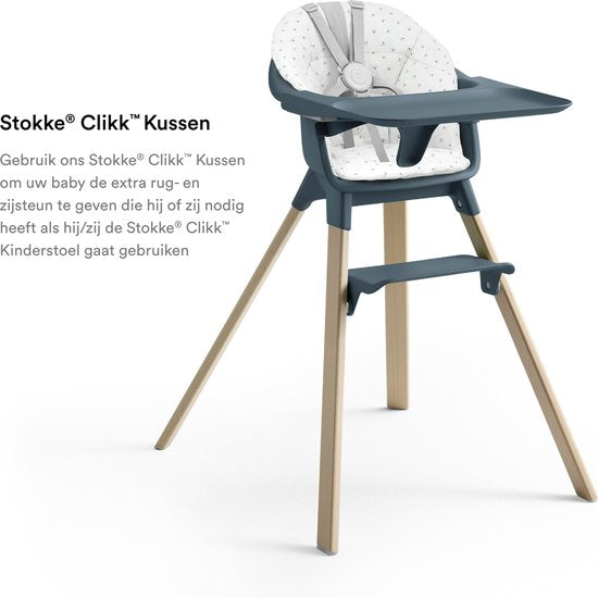Stokke® Clikk™-Kissen „Blueberry Boat“
