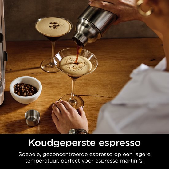 Ninja Luxe Café PRO Espresso- und Filterkaffeemaschine mit Milchaufschäumer – ES701EU
