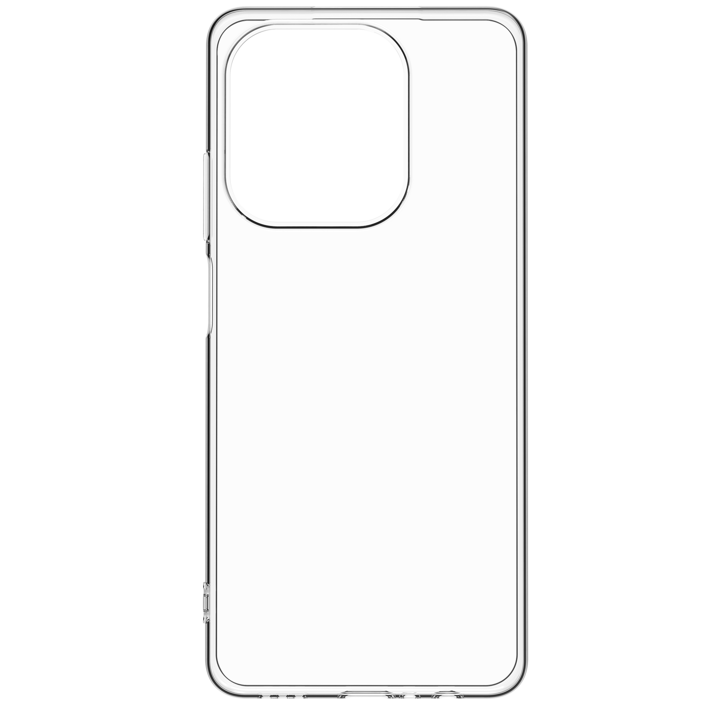 BeHello Case für Oppo A60 5G - Stoßfest - Flexibel - Präzise Passform - Transparent