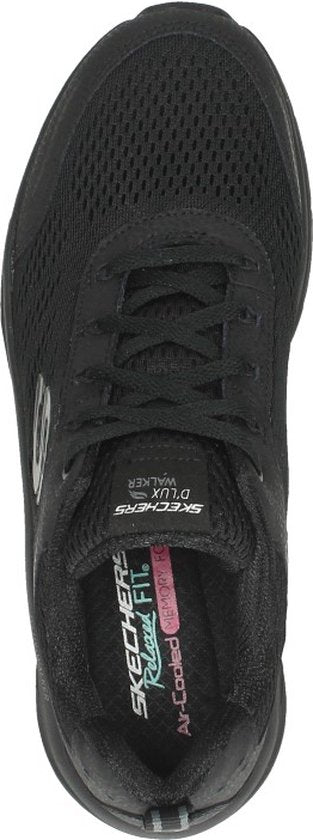 Skechers D'Lux Walker-Infinite Motion Damen-Sneaker – Schwarz
