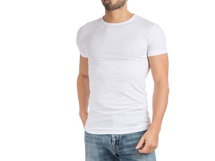 Alan Red Basic T-Shirt 4er-Pack – Marineblau – Größe M