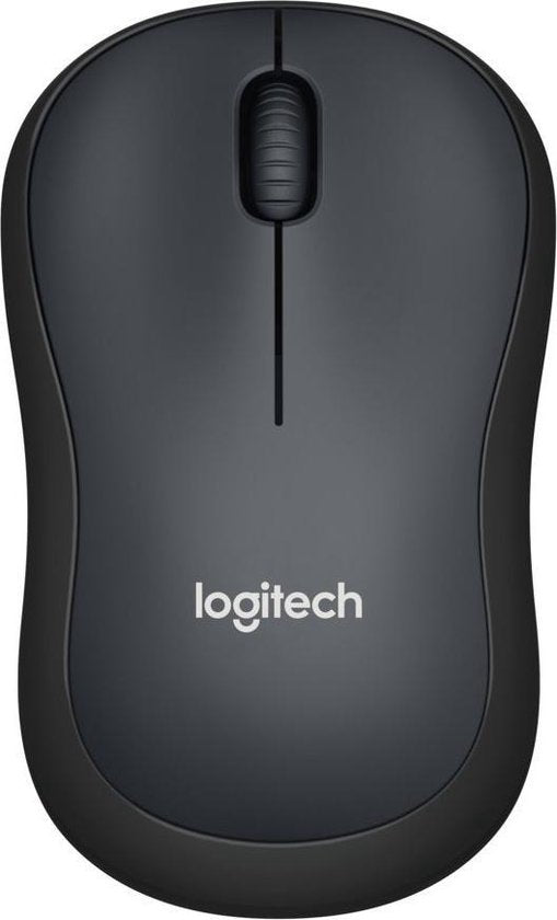 Logitech M220 Silent – Kabellose Maus – USB-Nano-Empfänger – Grau