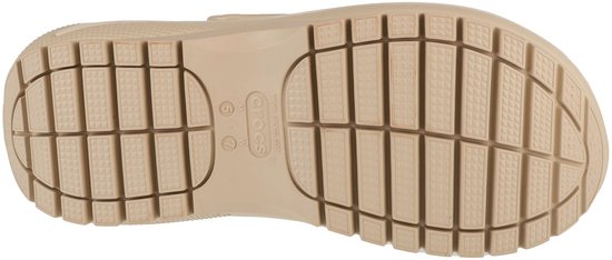 Crocs Classic Mega Crush Sandalen, beige, EU 38–39