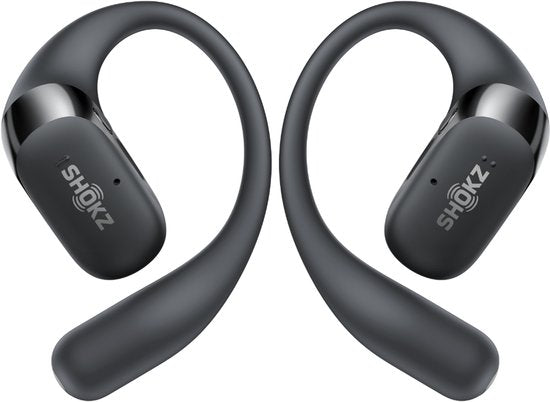 Shokz OpenFit 2 Open-Ear-Sportkopfhörer – Kabellose Ohrhörer – Schwarz