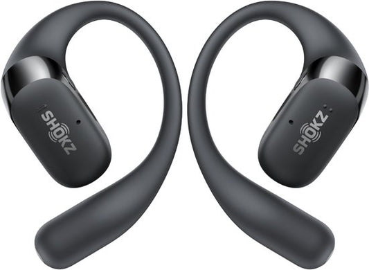Shokz OpenFit 2 Open-Ear-Sportkopfhörer – Kabellose Ohrhörer – Schwarz
