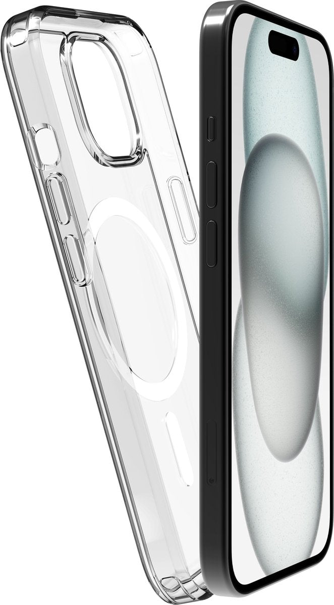 BeHello Tasche iPhone 15 - MagSafe - Transparent