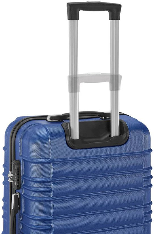 Hartschalenkoffer Set Rom - 3-teilig - ABS - Blau