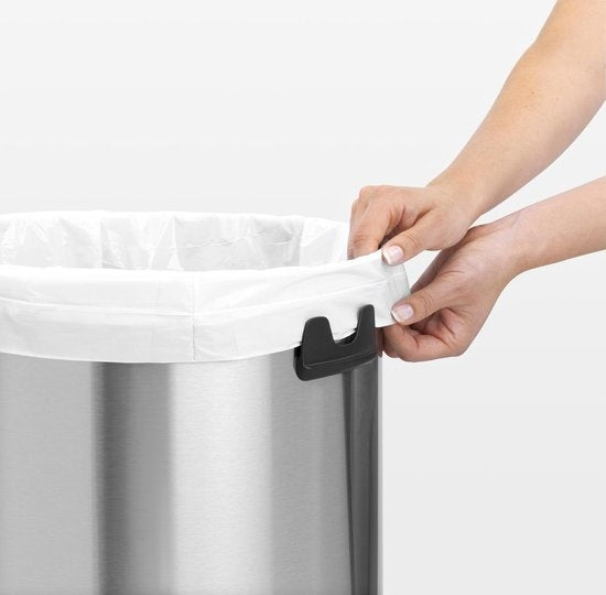 Brabantia Touch Mülleimer - 60 l - Stahl matt