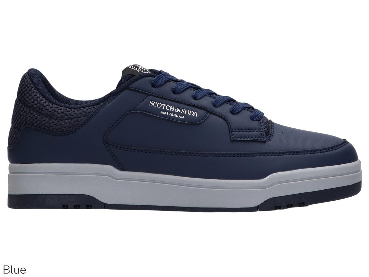 Scotch & Soda Crout Sneakers – Sportlich-elegantes Design – Größe 42 – Grün/Creme