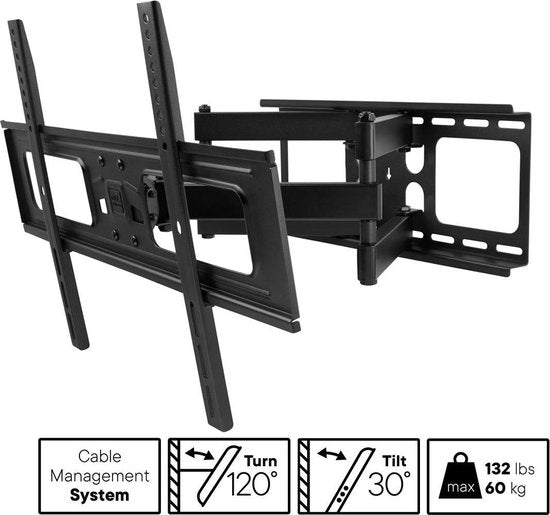 One For All WM4661 VESA 600 Wandhalterung – schwenkbar (120°)