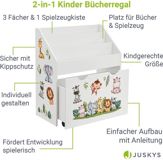 Bücherregal für Kinder