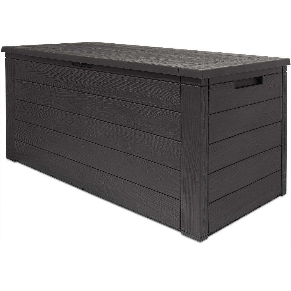 Deuba Storage Box Anthrazit 120 x 46 x 57cm - Outdoor - Geeignet für Terrasse, Balkon und Garten