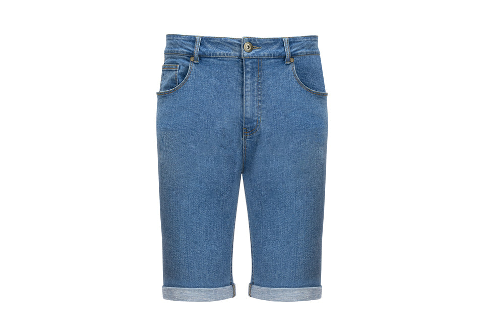 Milanoro - L - Jeans-Shorts - Herren - Hellblau