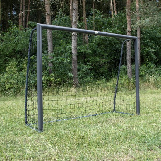 AXI Fußballtor Kylian 220 x 170 cm Anthrazit – inkl. Bodenanker – pulverbeschichteter Stahlrahmen
