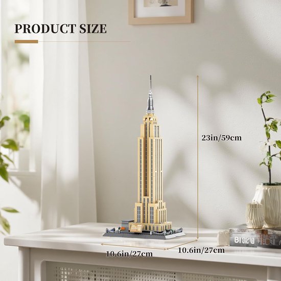 Wange Spielzeug-Bausätze – Empire State Building – 5212