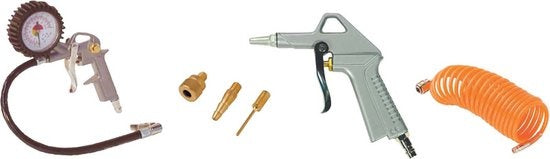 Stanley - Druckluftwerkzeugsatz - 6 Teile.