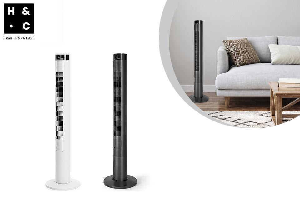 Home & comfort Turmventilator mit 3 Geschwindigkeiten