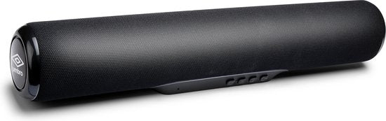 Umbro Wireless Bluetooth Lautsprecher mit Radio - Ladefunktion - Mehrfache Wiedergabe: SD-Karte, USB-Stick, AUX - Schwarz