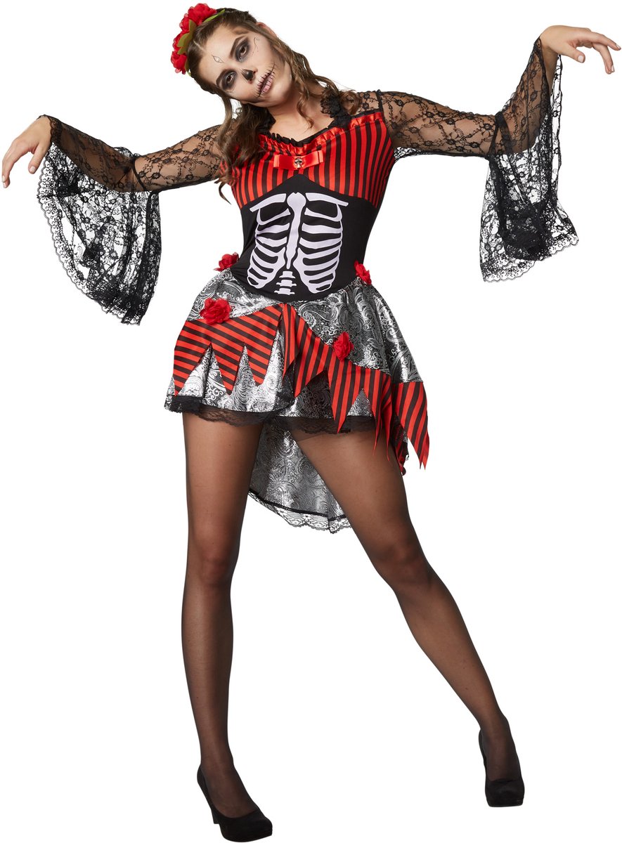 Dressforfun - Creepy Dancer - Sexy Halloween & Karnevalskostüm für Damen - Größe XXL