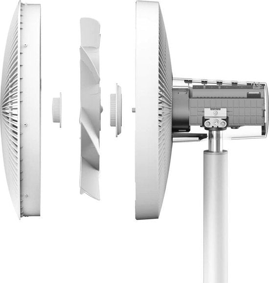 Mi Smart Standing Fan 2 – Standventilator mit optionaler Mi Home-App-Anbindung (38 W, 38–58 dB, 3 Geschwindigkeitsstufen)