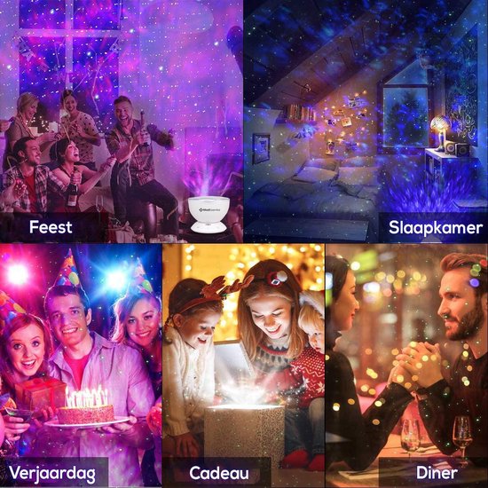 MostEssential Premium Ozean-Projektor - Himmelslicht-Projektor - Ozean-Projektor - Baby, Kinder & Erwachsene