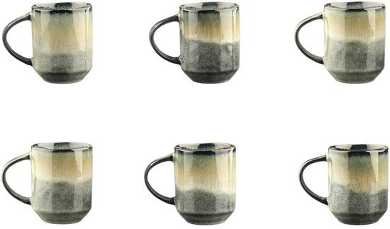 Becher GENESIS 40 cl – 6 Stück – Erde