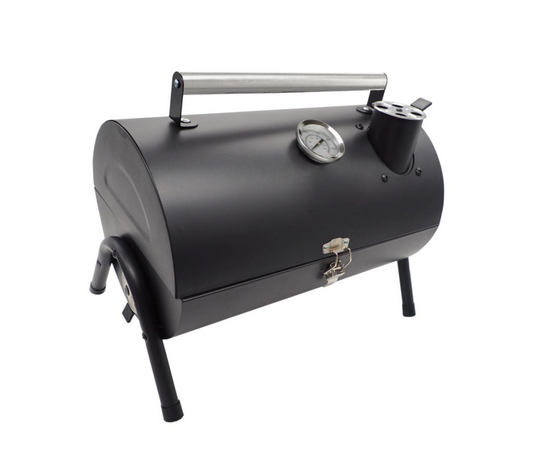 Grillwanne mit 2 Grillrosten - Praktischer BBQ mit Edelstahlgriff