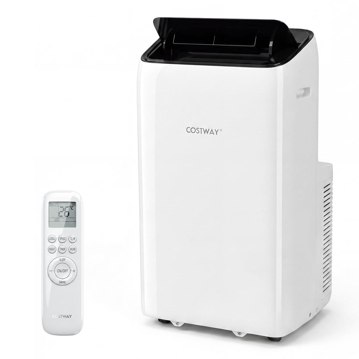 Coast Mobile Klimaanlage – 5-in-1-Klimaregelung – 12.000 BTU – Für Räume bis zu 46 m² – Weiß
