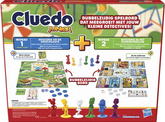 Cluedo Junior – Brettspiel – Hasbro Gaming Classic – Gesellschaftsspiel