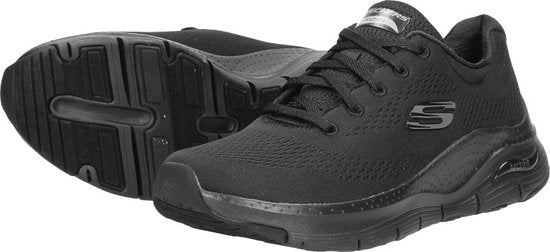 Skechers Arch Fit – Big Appeal Damen-Sneaker – Schwarz/Schwarz