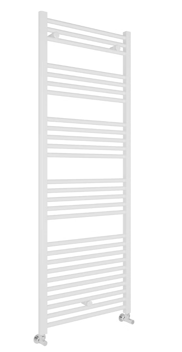Sanivesk Lima Design Heizkörper - 160 x 60 cm - Weiß - Moderner Handtuchheizkörper für Badezimmer und große Räume