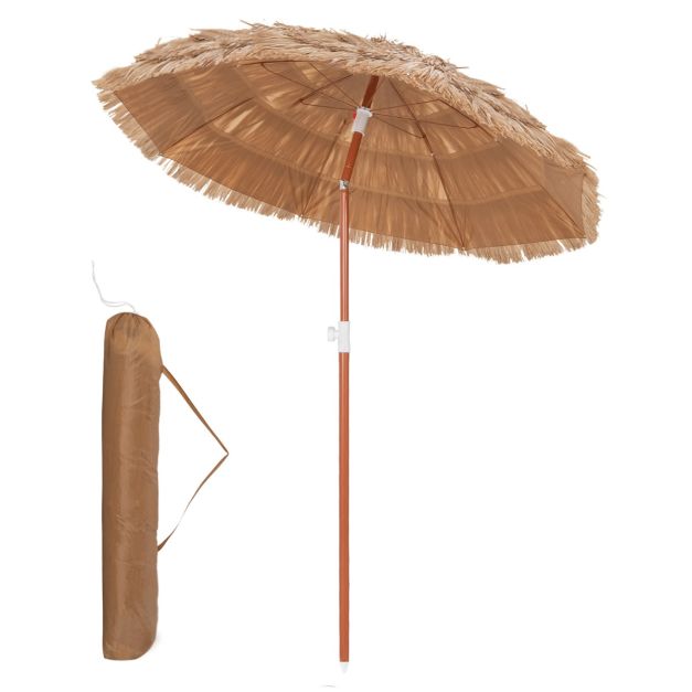 Coast Hawaii Beach Sonnenschirm - neigbar und verstellbar - 175 cm - mit Tragetasche