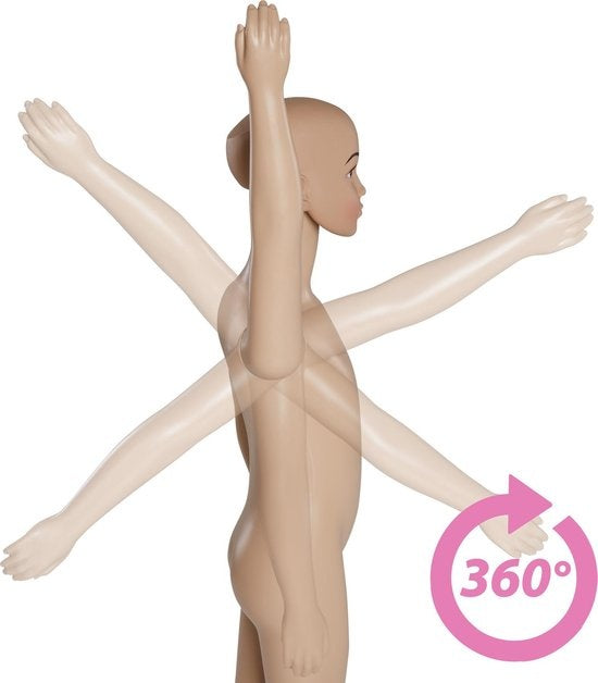 tectake - Schaufensterpuppe Mannequin Modell "Kind" - zerlegbar - 402664